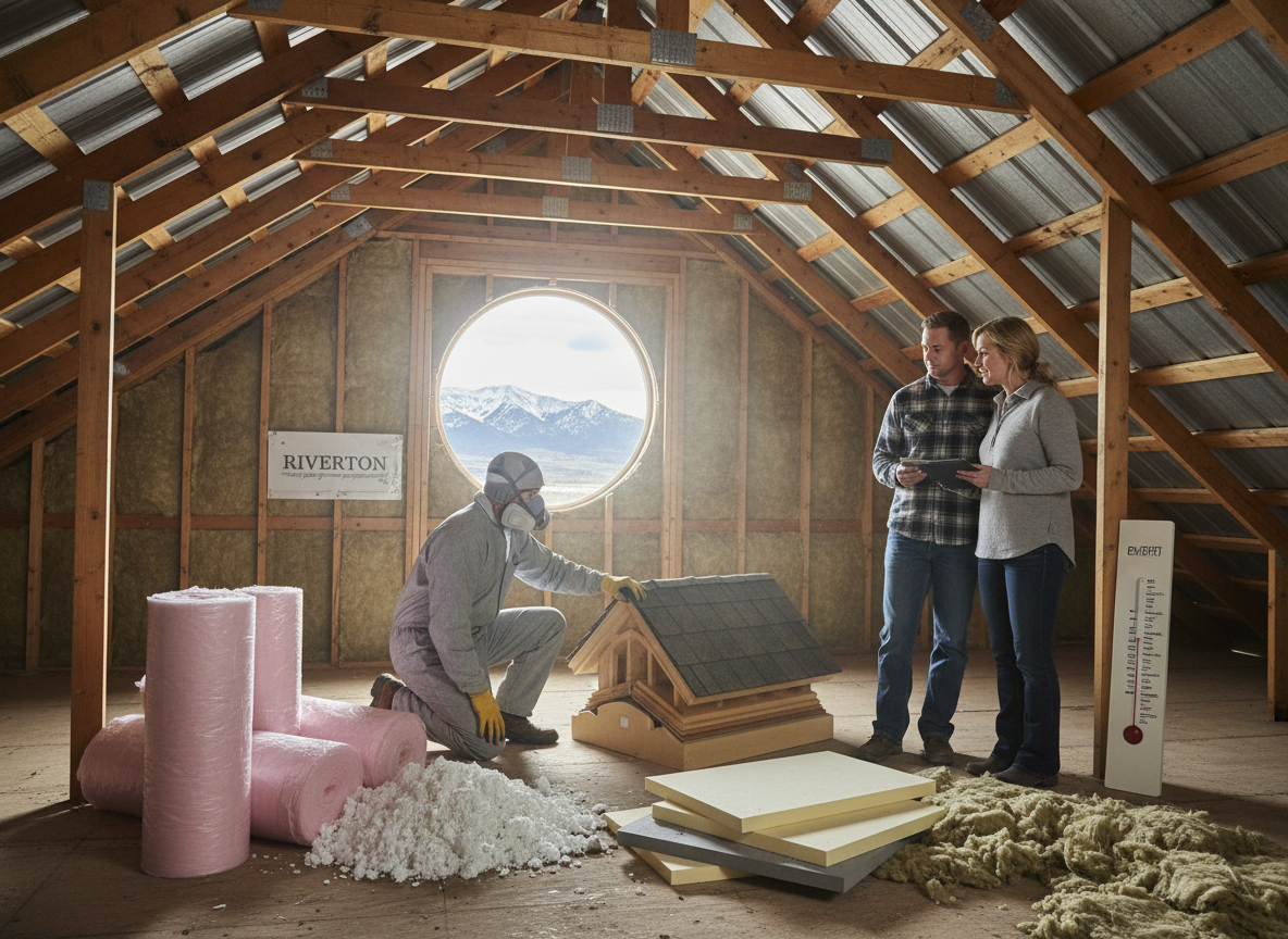 Choosing The Right Insulation Type For Riverton Attics