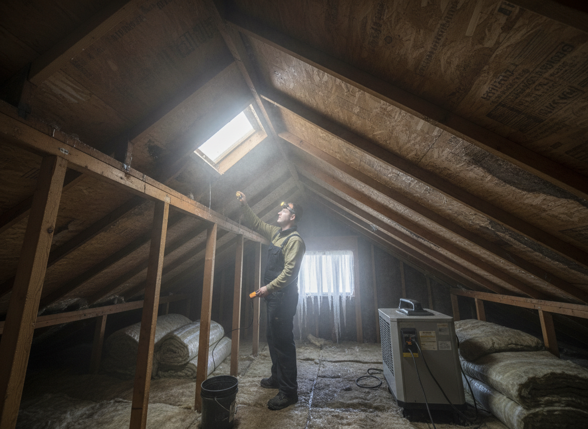 Dealing With Attic Condensation Issues During Utah's Spring Thaw