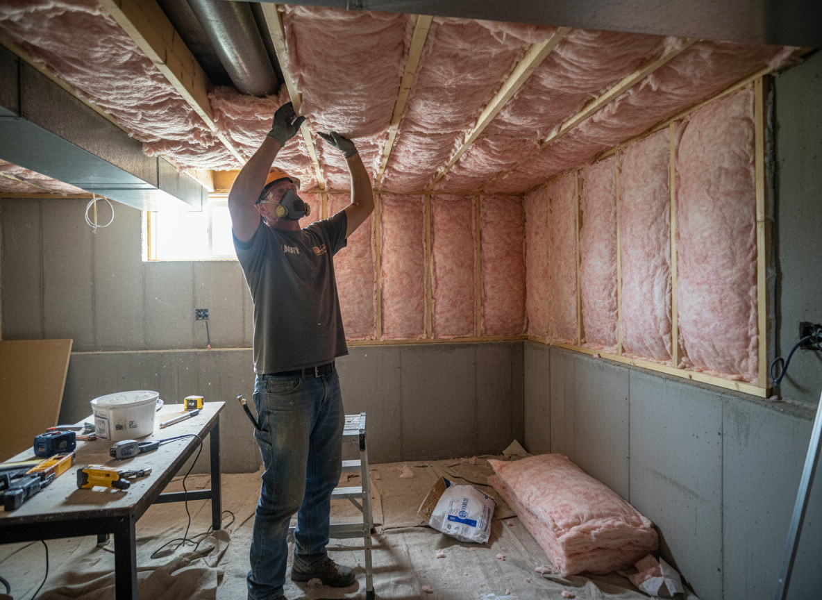 basement insulation in Riverton
