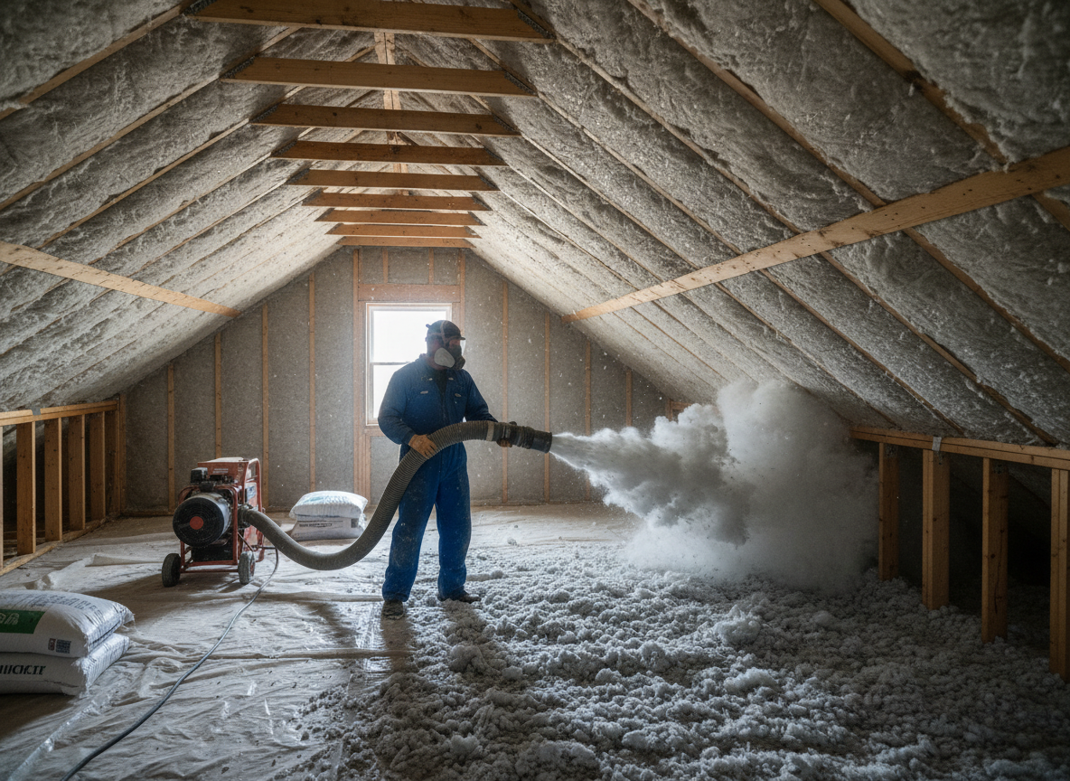 blown in insulation in Riverton