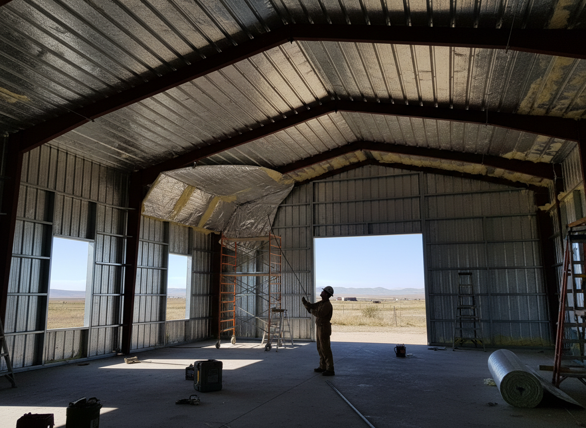 metal building insulation in Riverton