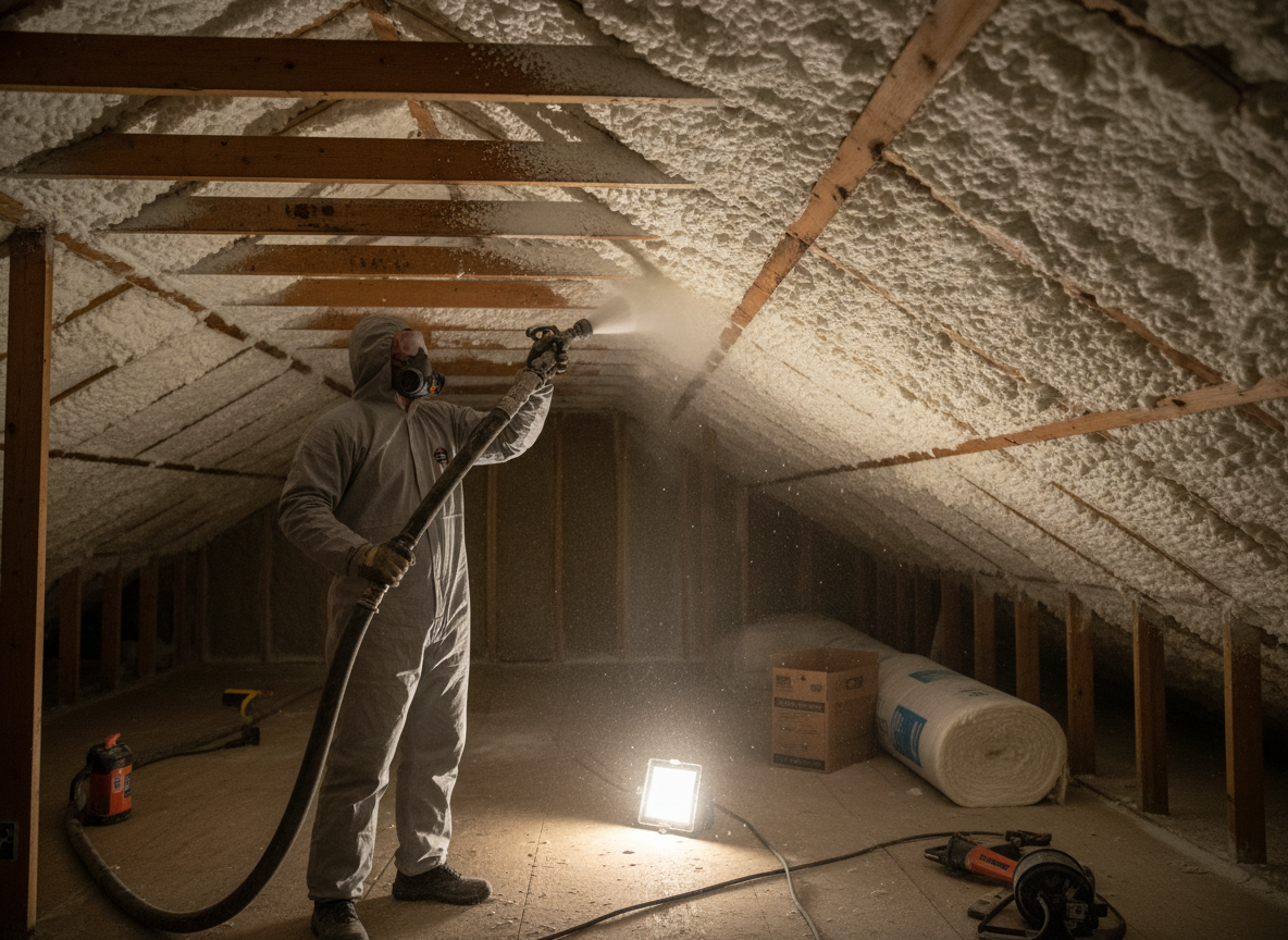 spray foam insulation near me in Riverton